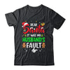 Dear Santa It Was My Husband's Fault Christmas Family Couple Shirt & Sweatshirt | teecentury