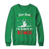 Dear Santa It Wasn't Me I'm Always At Dance Ballet Girl Christmas Shirt & Sweatshirt | teecentury