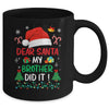 Dear Santa My Brother Did It Funny Christmas Boys Kids Girls Mug | teecentury