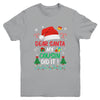 Dear Santa My Cousin Did It Funny Christmas Boys Kids Girls Youth Shirt | teecentury