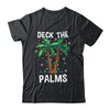 Deck The Palms Tropical Hawaii Christmas Palm Tree Lights Shirt & Sweatshirt | teecentury