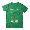 Deck The Palms Tropical Hawaii Christmas Palm Tree Lights Shirt & Sweatshirt | teecentury