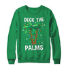 Deck The Palms Tropical Hawaii Christmas Palm Tree Lights Shirt & Sweatshirt | teecentury