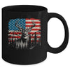 Deer Hunting American Flag Whitetail Buck Deer Mug | teecentury