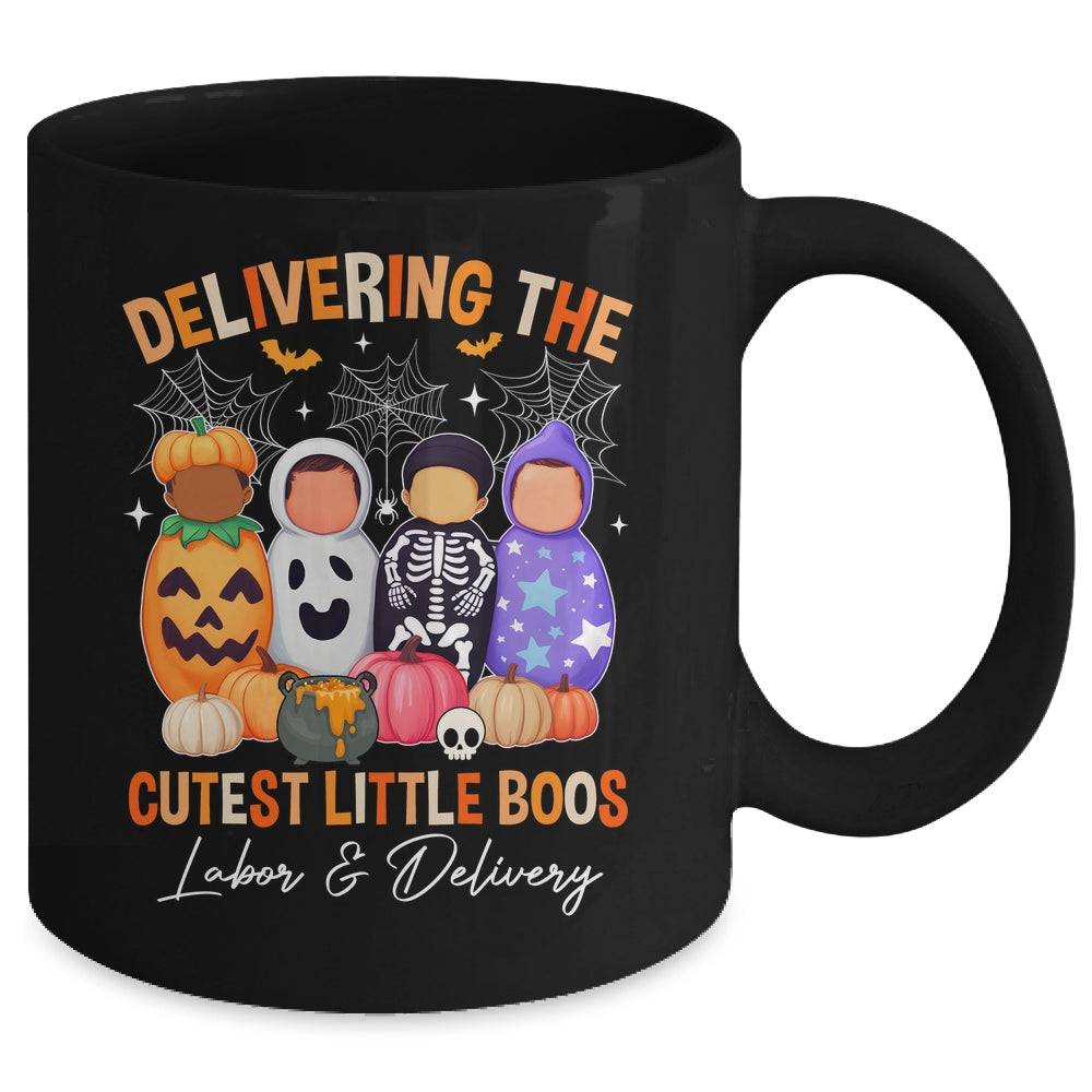 Delivering The Cutest Boos Labor & Delivery Halloween Nurse Mug | teecentury