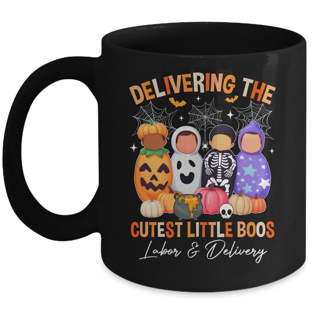 Delivering The Cutest Boos Labor & Delivery Halloween Nurse Mug | teecentury