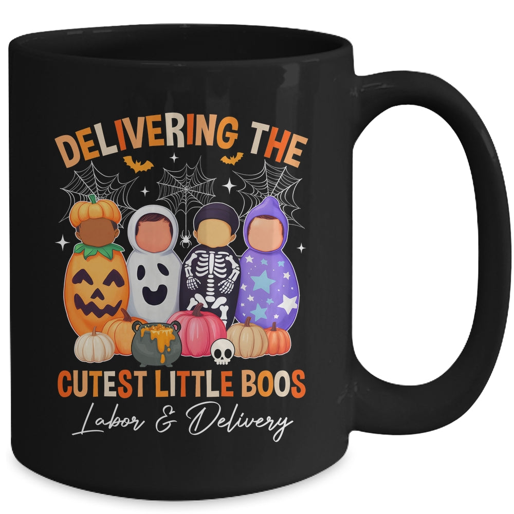 Delivering The Cutest Boos Labor & Delivery Halloween Nurse Mug | teecentury