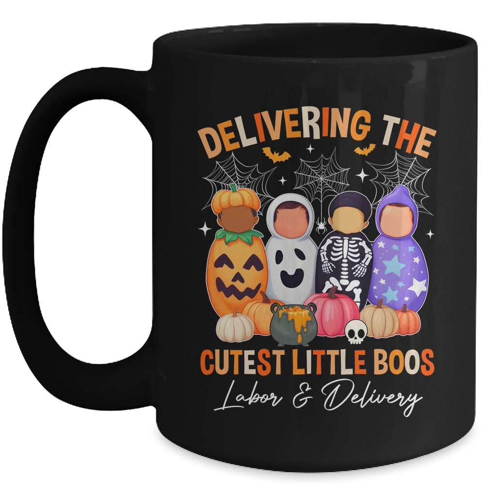 Delivering The Cutest Boos Labor & Delivery Halloween Nurse Mug | teecentury