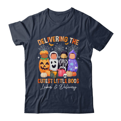Delivering The Cutest Boos Labor & Delivery Halloween Nurse Shirt & Sweatshirt | teecentury