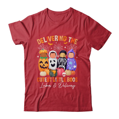 Delivering The Cutest Boos Labor & Delivery Halloween Nurse Shirt & Sweatshirt | teecentury