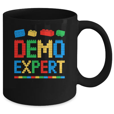 Demo Expert Master Builder Block Building Brick Builder Kid Mug | teecentury