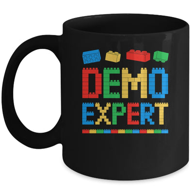 Demo Expert Master Builder Block Building Brick Builder Kid Mug | teecentury
