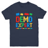 Demo Expert Master Builder Block Building Brick Builder Kid Youth Shirt | teecentury