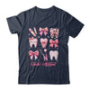 Dental Assistant Cute Pink Coquette Bow Teeth Dentist Squad Shirt & Hoodie | teecentury