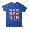Dental Assistant Cute Pink Coquette Bow Teeth Dentist Squad Shirt & Hoodie | teecentury