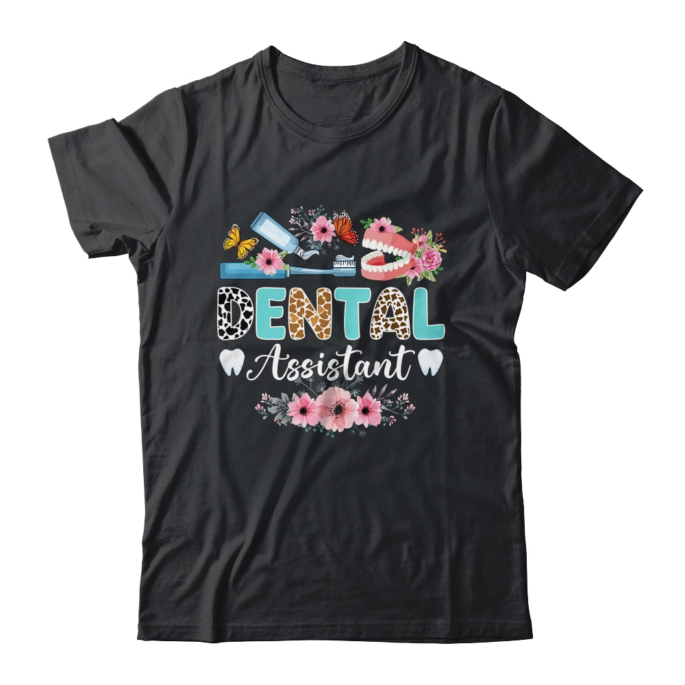 Dental Assistant Leopard Dental Assisting Dental Assistants Shirt & Hoodie | teecentury