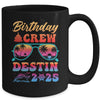 Destin Birthday Crew Vacation Cruise 2025 Summer Trip Group Mug | teecentury
