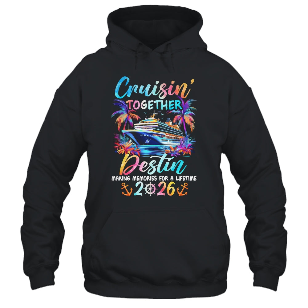 Destin Cruise 2026 Family Cruisin' Vacation Together Shirt & Tank Top | teecentury
