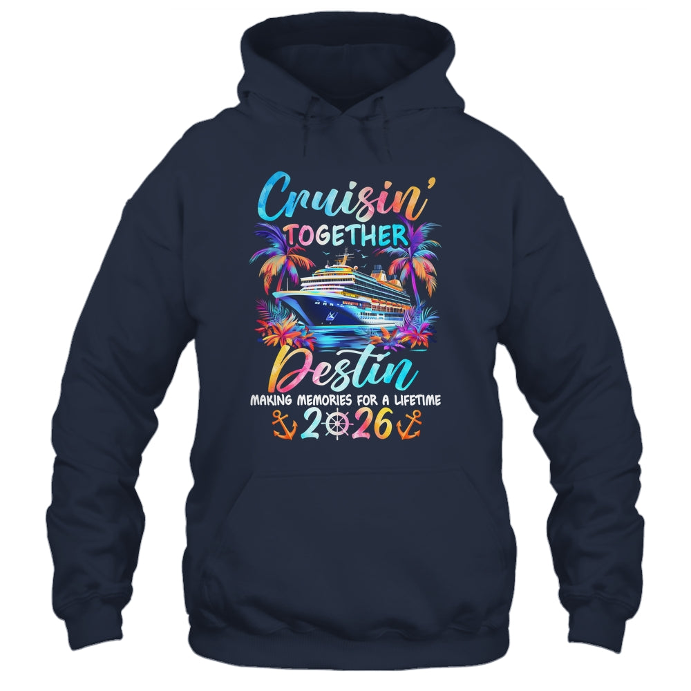 Destin Cruise 2026 Family Cruisin' Vacation Together Shirt & Tank Top | teecentury