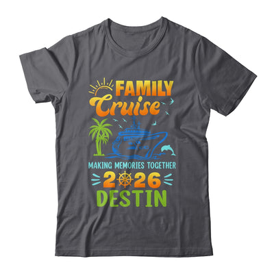 Destin Cruise 2026 Family Friends Group Vacation Matching Shirt & Tank Top | teecentury