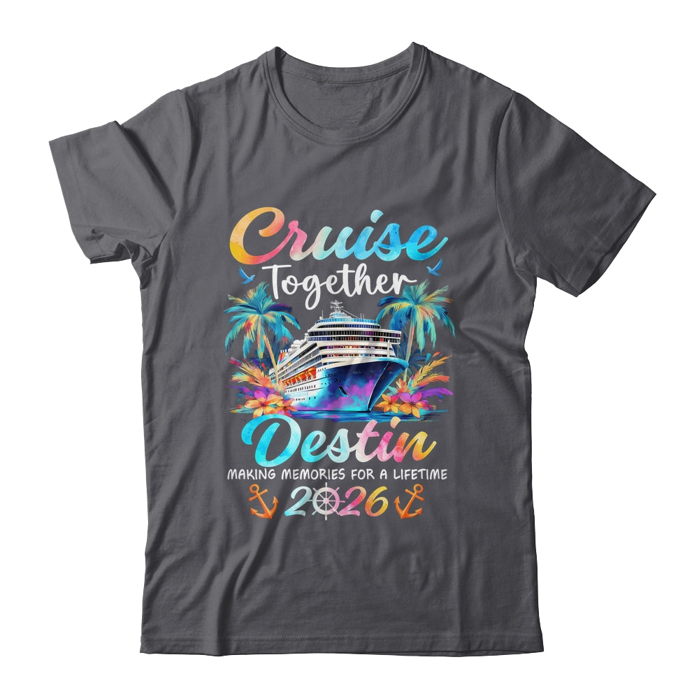 Destin Cruise 2026 Family Vacation Cruisin’ Together Shirt & Tank Top | teecentury