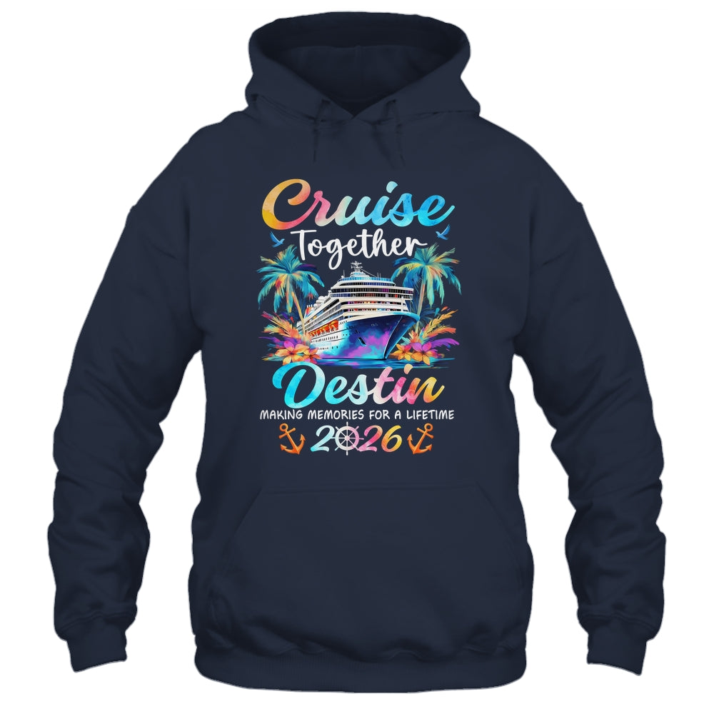 Destin Cruise 2026 Family Vacation Cruisin’ Together Shirt & Tank Top | teecentury