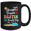 Destin Family Vacation 2025 Straight Trippin Trip Mug | teecentury