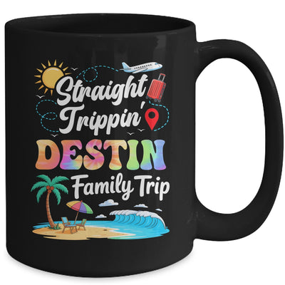 Destin Family Vacation 2025 Straight Trippin Trip Mug | teecentury