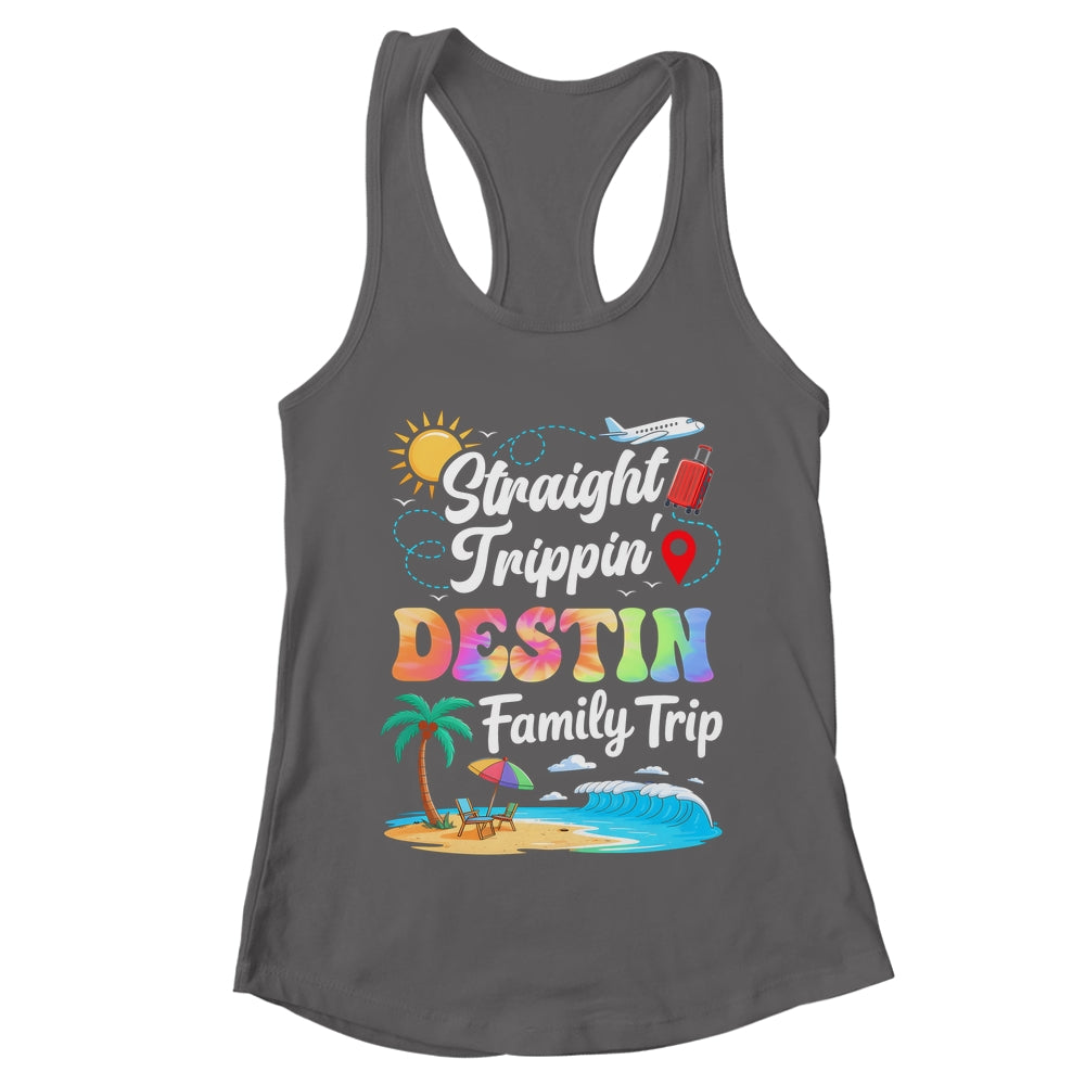 Destin Family Vacation 2025 Straight Trippin Trip Shirt & Tank Top | teecentury