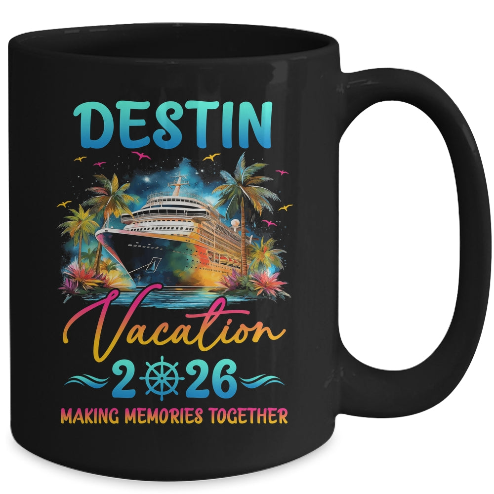 Destin Family Vacation 2026 Matching Group Summer Mug | teecentury