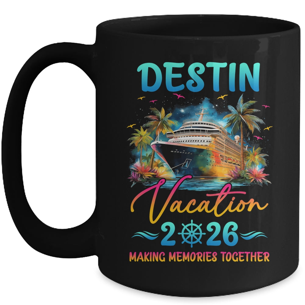 Destin Family Vacation 2026 Matching Group Summer Mug | teecentury