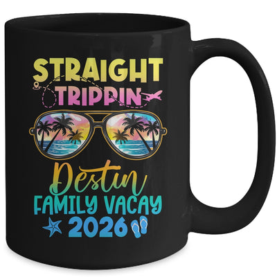Destin Family Vacay Vacation 2026 Straight Trippin Mug | teecentury