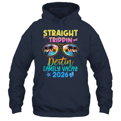 Destin Family Vacay Vacation 2026 Straight Trippin Shirt & Tank Top | teecentury