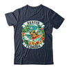 Destin Florida Cute Sea Turtle Surfing Summer Vacation Shirt & Tank Top | teecentury