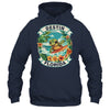 Destin Florida Cute Sea Turtle Surfing Summer Vacation Shirt & Tank Top | teecentury
