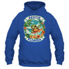 Destin Florida Cute Sea Turtle Surfing Summer Vacation Shirt & Tank Top | teecentury