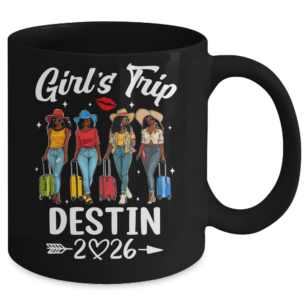 Destin Girls Trip 2026 Birthday Squad Women Vacation Mug | teecentury