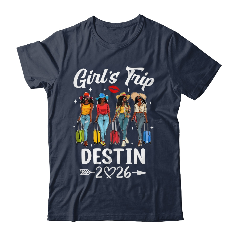 Destin Girls Trip 2026 Birthday Squad Women Vacation Shirt & Tank Top | teecentury