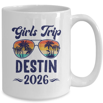 Destin Girls Trip Beach Vacation 2026 Matching Group Mug | teecentury