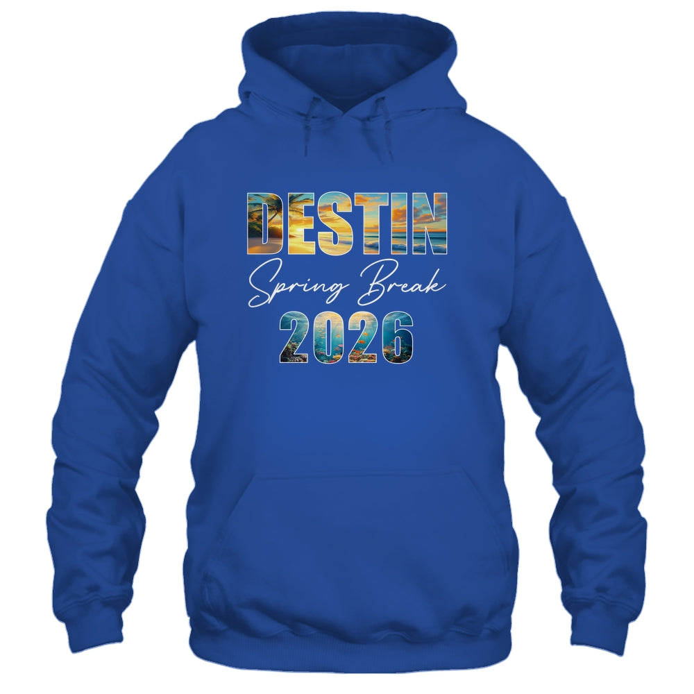 Destin Spring Break 2026 Summer Vacation Beach Shirt & Tank Top | teecentury