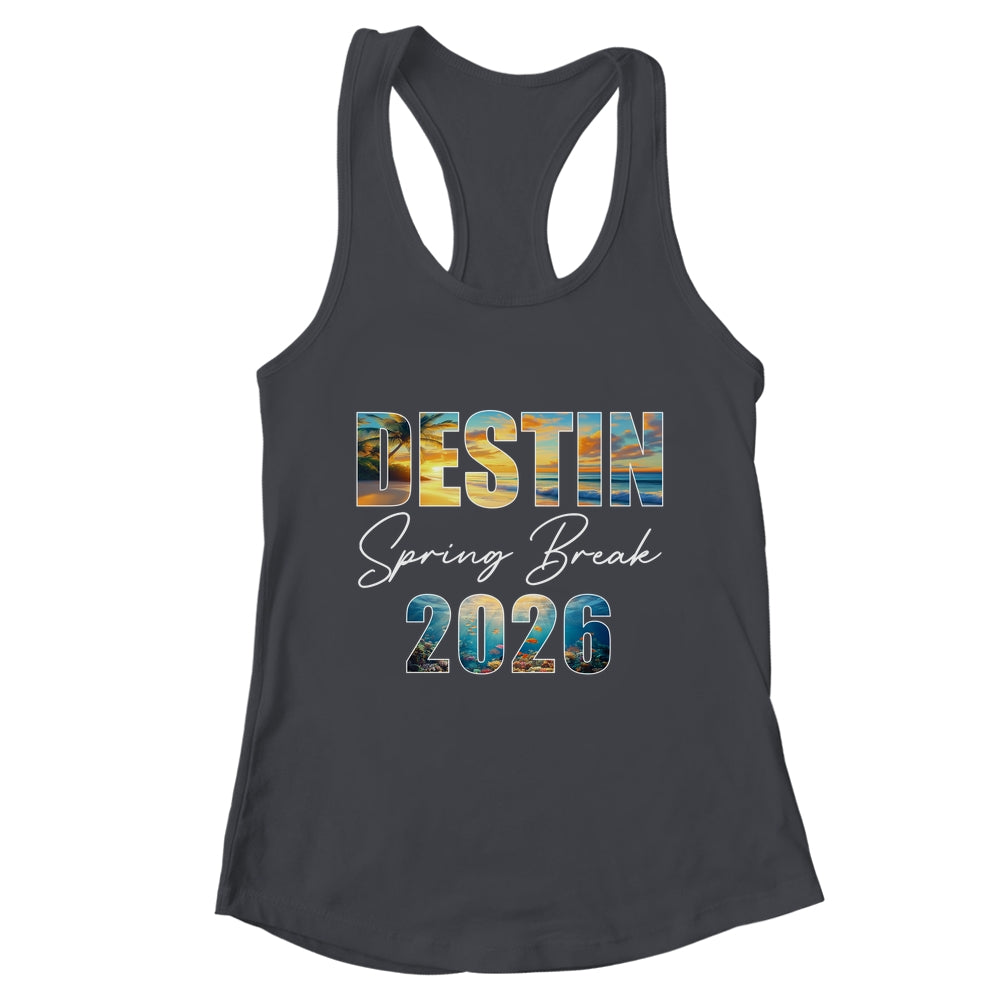 Destin Spring Break 2026 Summer Vacation Beach Shirt & Tank Top | teecentury