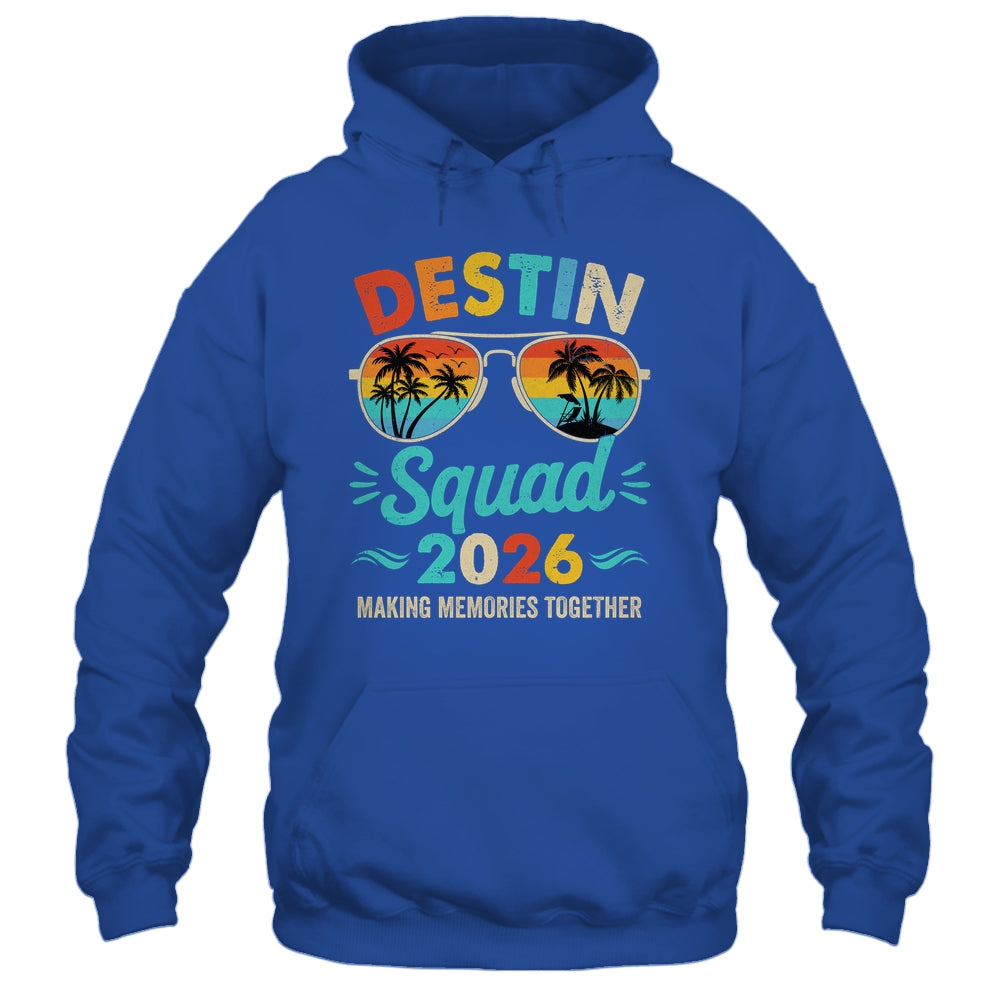 Destin Squad 2026 Vacation Friends Family Matching Group Shirt & Tank Top | teecentury