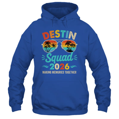 Destin Squad 2026 Vacation Friends Family Matching Group Shirt & Tank Top | teecentury