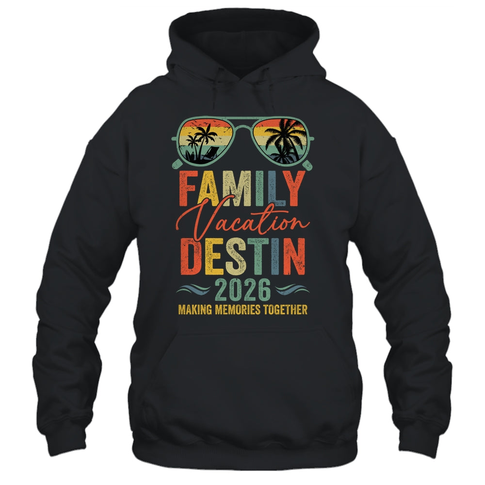 Destin Vacation 2026 Matching Family Group Summer Shirt & Tank Top | teecentury