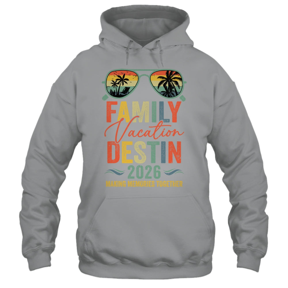 Destin Vacation 2026 Matching Family Group Summer Shirt & Tank Top | teecentury