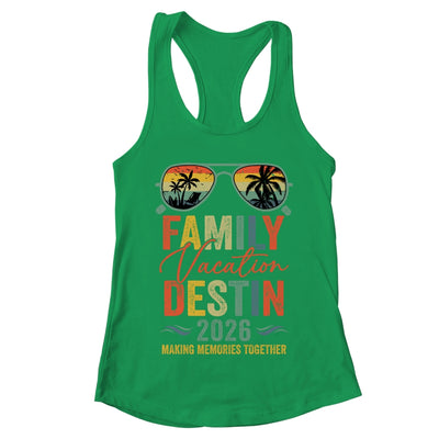 Destin Vacation 2026 Matching Family Group Summer Shirt & Tank Top | teecentury