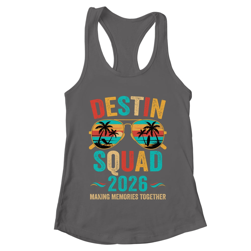 Destin Vacation Squad 2026 Family Matching Vintage Shirt & Tank Top | teecentury