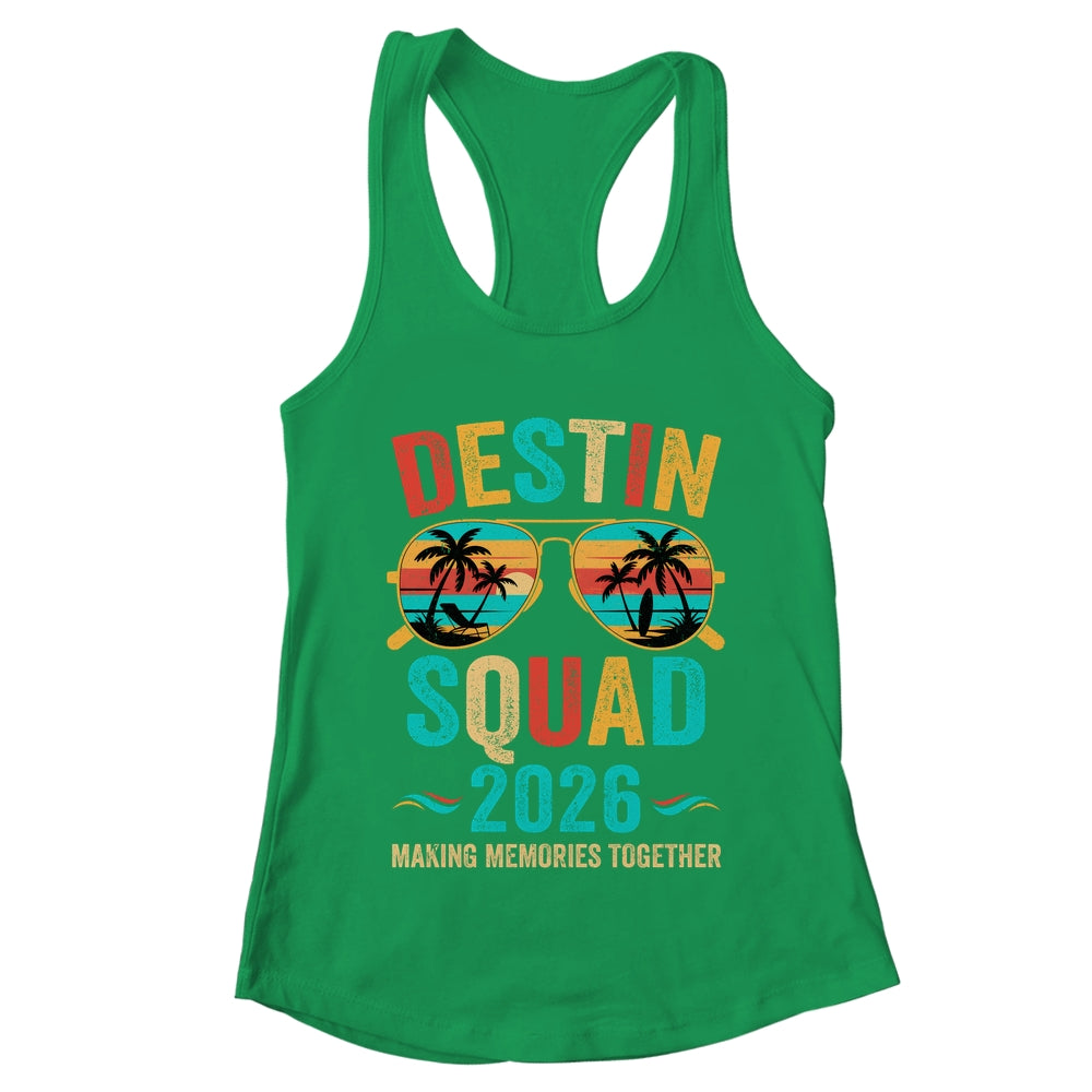 Destin Vacation Squad 2026 Family Matching Vintage Shirt & Tank Top | teecentury
