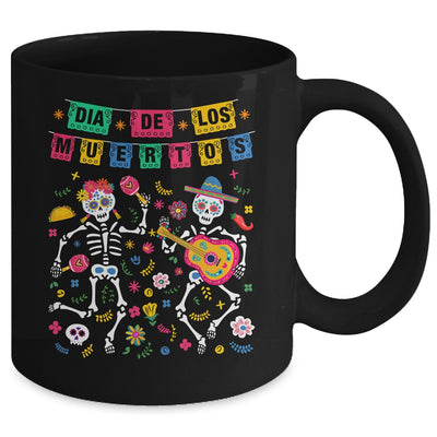 Dia De Los Muertos 2024 Mexican Skeleton Dancing Men Women Mug | teecentury