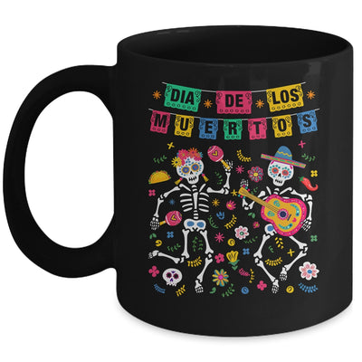 Dia De Los Muertos 2024 Mexican Skeleton Dancing Men Women Mug | teecentury